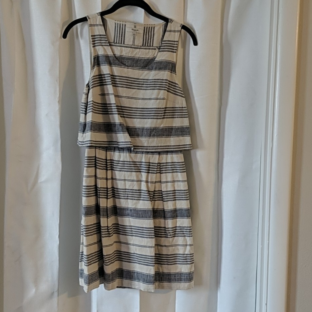 Madewell striped dress